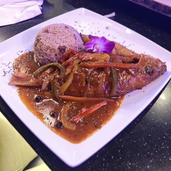 Truth Restaurant and Lounge - Brown Stew Snapper w rice and peas - Lounges Near Me - Jamaica, New York Truth Restaurant and Lounge - Brown Stew Snapper w rice and peas - Lounges Near Me - Jamaica, New York