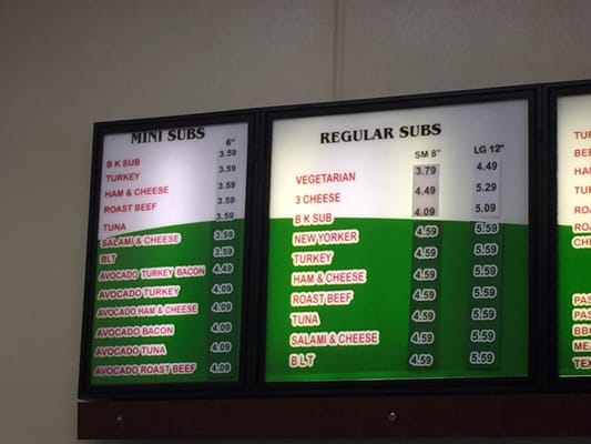 Menu photo 6 BK Subs Loma Linda, CA Menu photo 6 BK Subs Loma Linda, CA