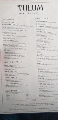 Menu photo 6 Tulum Daphne, AL Menu photo 6 Tulum Daphne, AL