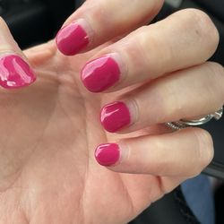 Beauty Bar & Spa - Gel mani 3 weeks later and the only issue is growth. No lifting, peeling, chipping.