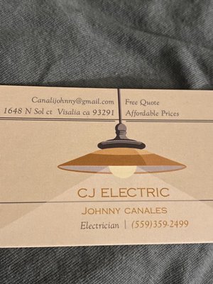 CJ Electric Logo