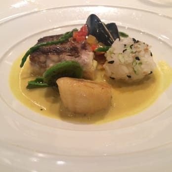 Morimoto Napa - Snapper and yellowtail in a delicious Thai curry sauce - Japanese Near Me - Napa, California Morimoto Napa - Snapper and yellowtail in a delicious Thai curry sauce - Japanese Near Me - Napa, California