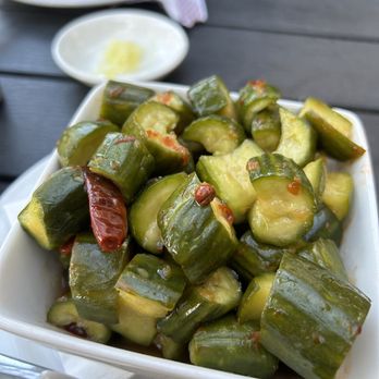 dan modern chinese - pickled cucumber - Chinese Near Me - Long Beach, California