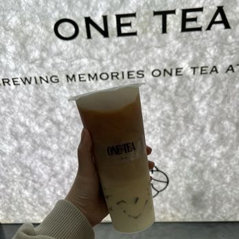 One Tea - One signature tea blend with tea jelly - Bubble Tea Near Me - Temple City, California