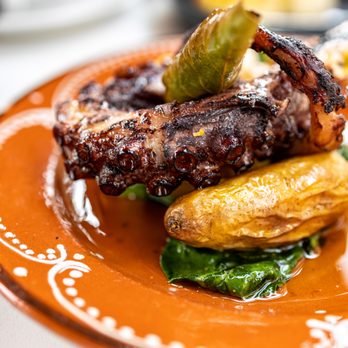 Petiscos - Octopus Roasted in Olive Oil ($16) - Portuguese Near Me - San Jose, California Petiscos - Octopus Roasted in Olive Oil ($16) - Portuguese Near Me - San Jose, California