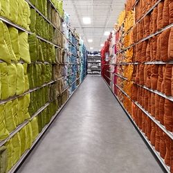 At Home - I love that most things are color coded.