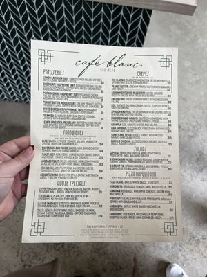 Menu photo 8 Café Blanc Parma Heights, OH