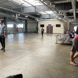 Rancho Valley Volleyball Club - Upstairs center. Can view 3 courts on each side from the top