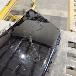 Red Rock Collision - Welding of right saddlebag.