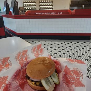 Steak ’n Shake - DOUBLE CHEESE SMASH BURGER - American Near Me - Sunrise, Florida