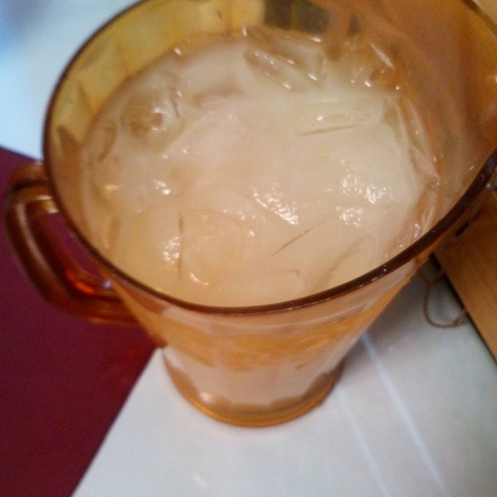 Guava juice, comes with food Guava juice, comes with food