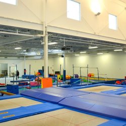 IK Gymnastics - Trampoline and recreational bar area #GymB