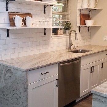 Rockville Granite - Granite counter with waterfall - Countertop Installation Near Me - Rockville, Maryland Rockville Granite - Granite counter with waterfall - Countertop Installation Near Me - Rockville, Maryland