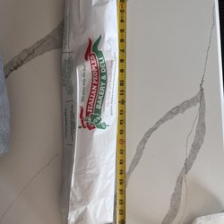 Near 2 foot long Italian Hoagie ... comes with prosciutto, sharp provolone, lettuce, tomato, and oil & vinegar on the side. $20 ...