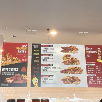 Dave's Hot Chicken - Menu - Chicken Shop Near Me - Chesterfield, Missouri