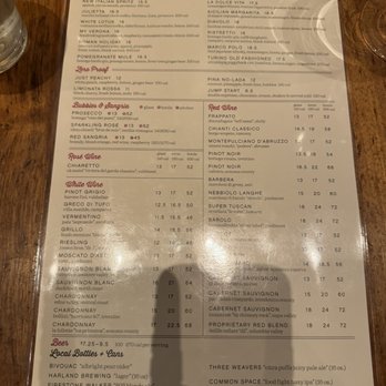 North Italia - Menu - Pizza Near Me - El Segundo, California North Italia - Menu - Pizza Near Me - El Segundo, California