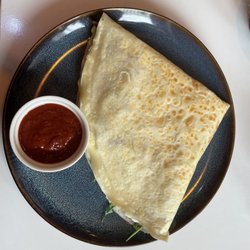 Pan Naleśnik - Hearty pancake with tomato sauce.