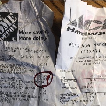 Ace Hardware - Home Depot verses ace two times more - Hardware Stores Near Me - Diamond Bar, California Ace Hardware - Home Depot verses ace two times more - Hardware Stores Near Me - Diamond Bar, California