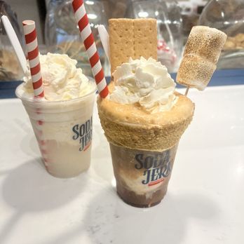 Soda Jerk - Lemon berry float and s'mores float - Ice Cream & Frozen Yogurt Near Me - Phoenix, Arizona