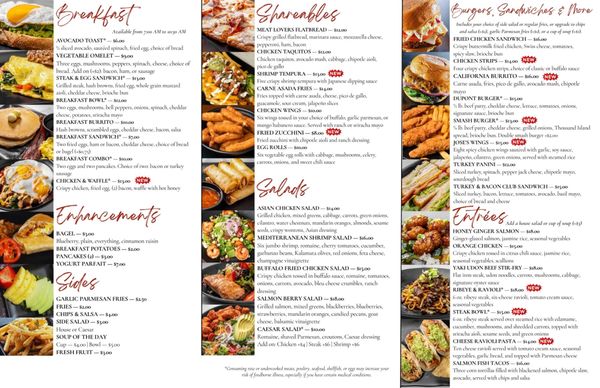 Menu photo 1 Dupont Centre Cafe Irvine, CA