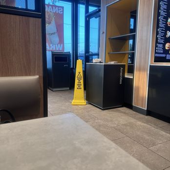 McDonald's - The condiment stand with nothing g in it. Can't even get your own drinks as there is no refill station out front. - Coffee & Tea Near Me - Farmersville, Texas
