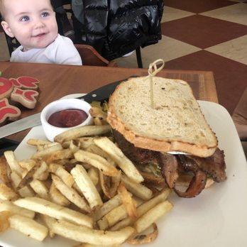 Cooks Tavern - BLT with a side of Fries and baby. - New American Near Me - Tacoma, Washington Cooks Tavern - BLT with a side of Fries and baby. - New American Near Me - Tacoma, Washington
