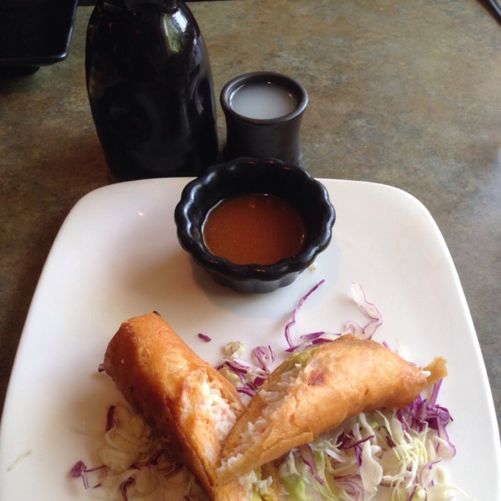 Sushi Lounge - Poway - Happy hour. Small hot sake and $2 spicy tuna spring rolls. - Sushi Bars Near Me - Poway, California