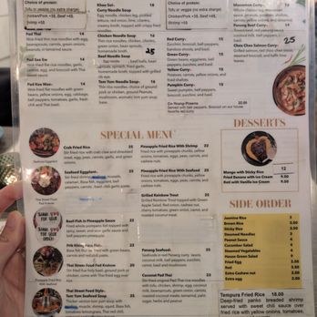 May Thai Kitchen - Menu - Thai Near Me - Alameda, California