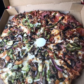 Pizza Wings El Buen Sabor - Half veggie delight and half combo - Pizza Near Me - San Jose, California Pizza Wings El Buen Sabor - Half veggie delight and half combo - Pizza Near Me - San Jose, California