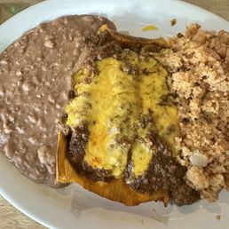 Cheese Enchilada & Beef Crispy Taco Cheese Enchilada & Beef Crispy Taco