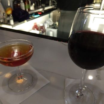 10th & Terrace - The Smoked Manhattan & a Cabernet - Cocktail Bars Near Me - Raleigh, North Carolina