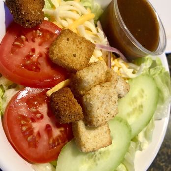 Brittany's Brick Oven Pizza - Side salad- huge - Pizza Near Me - Madison, Indiana Brittany's Brick Oven Pizza - Side salad- huge - Pizza Near Me - Madison, Indiana