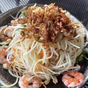 Wooden Fish - Green Papaya salad - light, delicious, not too sweet - Vietnamese Near Me - West Vancouver, British Columbia Wooden Fish - Green Papaya salad - light, delicious, not too sweet - Vietnamese Near Me - West Vancouver, British Columbia