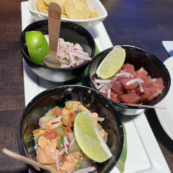 Flights - Ceviche Flight - New American Near Me - Las Vegas, Nevada Flights - Ceviche Flight - New American Near Me - Las Vegas, Nevada