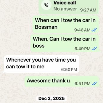 Triple Seven Auto - He say I can tow it to him anytime he will fix it - Registration Services Near Me - Sacramento, California Triple Seven Auto - He say I can tow it to him anytime he will fix it - Registration Services Near Me - Sacramento, California
