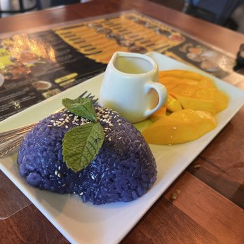 Rao Thai Eatery - Mango Sticky Rice- purplyhappy yummy - Thai Near Me - Elk Grove, California Rao Thai Eatery - Mango Sticky Rice- purplyhappy yummy - Thai Near Me - Elk Grove, California