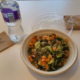 Chopt Gives Harvest Bowl and my drink, a Propel I brought from my car. Chopt Gives Harvest Bowl and my drink, a Propel I brought from my car.