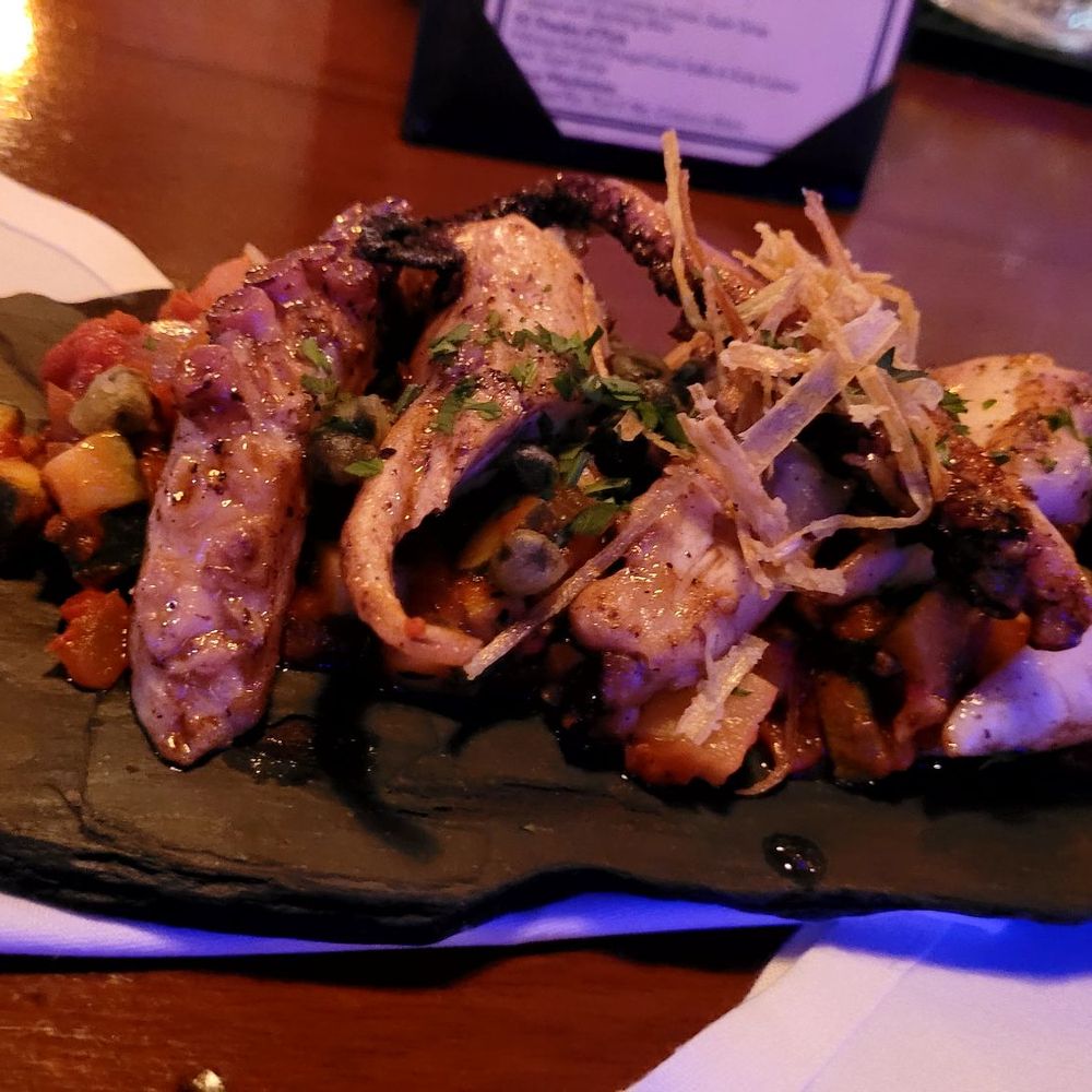 Verve Restaurant - Mediterranean Style Charred Octopus - French Near Me - Somerville, New Jersey Verve Restaurant - Mediterranean Style Charred Octopus - French Near Me - Somerville, New Jersey
