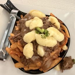 Poutine fries Poutine fries