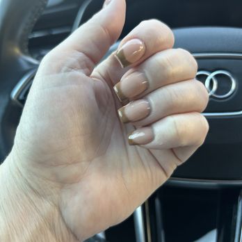 Venetian Nail Spa - Fall French Manicure - Nail Salons Near Me - Modesto, California