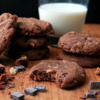 The Soul Snacks Cookie Company - chocolate cookies and a glass of milk - Bakeries Near Me - Bronx, New York The Soul Snacks Cookie Company - chocolate cookies and a glass of milk - Bakeries Near Me - Bronx, New York