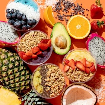Rush Bowls - a variety of fruits and vegetables - Juice Bars & Smoothies Near Me - Albuquerque, New Mexico