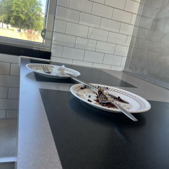Waffle House - These two plates sit next to me for almost 15 minutes before someone came to clean it up - Breakfast & Brunch Near Me - Ocoee, Florida Waffle House - These two plates sit next to me for almost 15 minutes before someone came to clean it up - Breakfast & Brunch Near Me - Ocoee, Florida