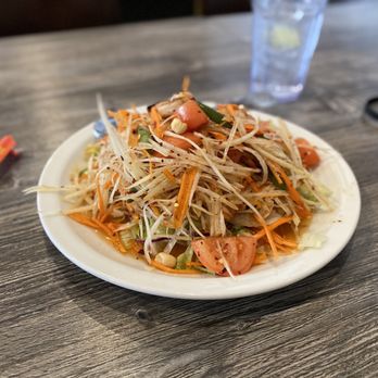 Thai Delight - 21. Green Papaya Salad - Thai Near Me - Phoenix, Arizona Thai Delight - 21. Green Papaya Salad - Thai Near Me - Phoenix, Arizona