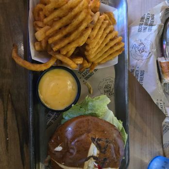 Proof 124 Table and Tavern - Burger with bacon and jalapenos - Venues & Event Spaces Near Me - Lawrenceburg, Indiana Proof 124 Table and Tavern - Burger with bacon and jalapenos - Venues & Event Spaces Near Me - Lawrenceburg, Indiana