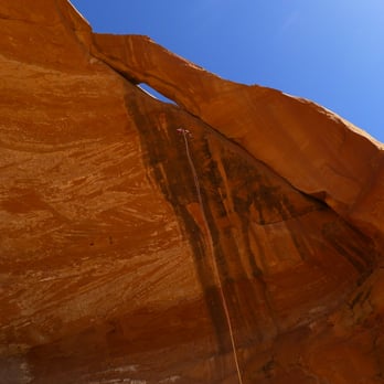 Looking Glass Arch - rappel - Hiking Near Me - Moab, Utah