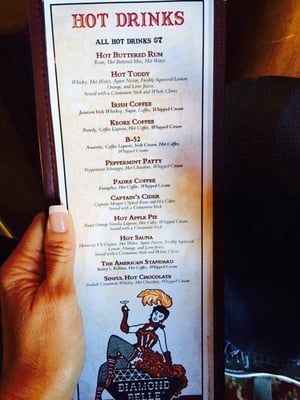 Menu photo 6 Diamond Belle Saloon Durango, CO