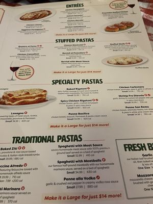 Menu photo 3 Buca di Beppo Italian Restaurant Louisville, KY Menu photo 3 Buca di Beppo Italian Restaurant Louisville, KY