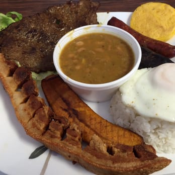 La Colina Restaurant - Bandeja Montañera - Colombian Near Me - Hollywood, Florida La Colina Restaurant - Bandeja Montañera - Colombian Near Me - Hollywood, Florida