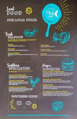 Menu photo 2 Page's Okra Grill Moncks Corner, SC